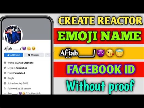 How To Create Emoji Name Id Without Update 2023 Emoji Name Facebook