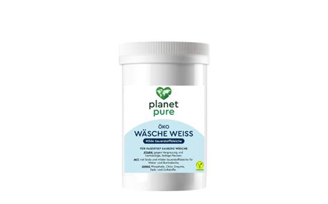 Oeko Wascheweiss Archive Planet Pure