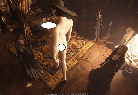 Resident Evil Village Lady Dimitrescu Nude Mod Now Available