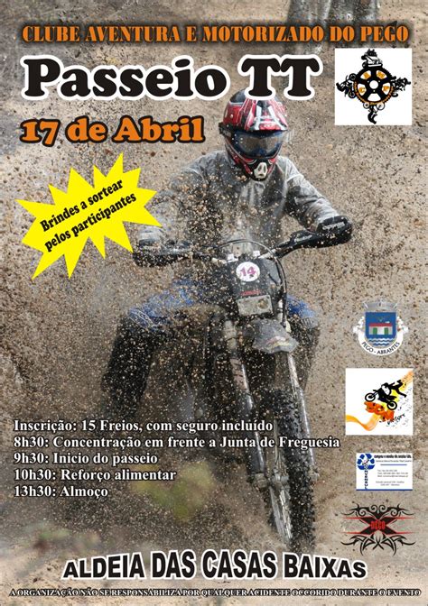 CLUBE AVENTURA E MOTORIZADO DO PEGO Passeio De Moto TT