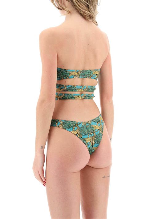 REINA OLGA Cage Bikini Set For Green Reina Olga