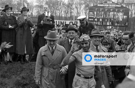 Tazio Nuvolari 1st Position Auto Union Team Manager Dr Karl