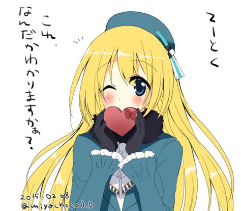 Safebooru 1girl Atago Kancolle Bangs Beret Black Gloves Blonde Hair Blue Eyes Blue Headwear