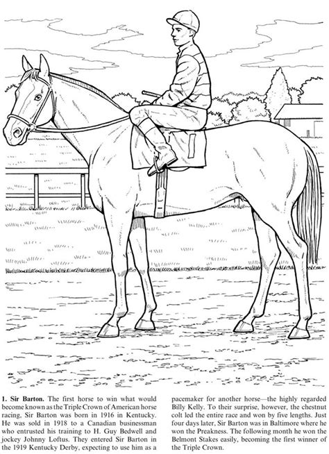 Free Kentucky Derby Printable Stands Coloring Page