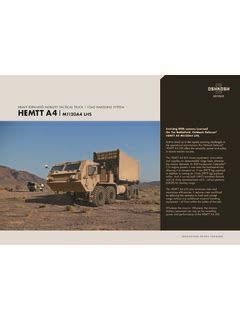 HEAVY EXPANDED MOBILITY TACTICAL TRUCK HEMTT A4 … / heavy-expanded-mobility-tactical-truck-hemtt ...