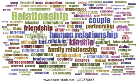 Relationship Word Cloud Rows Isolated Stock Illustration 1339876865 Shutterstock