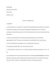 Prelab Centripetal Force Docx Emeka Ugwu University Of Connecticut