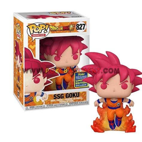 Funko Pop Dragon Ball Super Ssg Goku Sdcc Funko Summer Convention