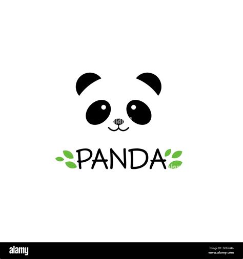 Panda Sign Panda Logo Panda Vector Illustration Panda Head Vector