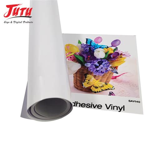 Jutu Good Weather Fastness Ink Absorption Easy Cutting Vinyl Printing