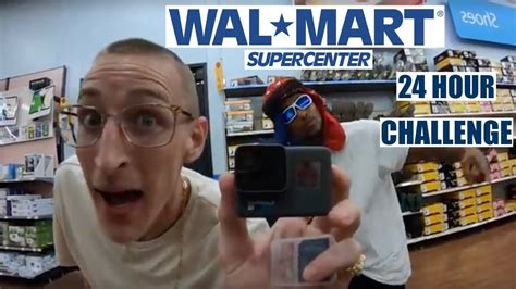 24 Hr Walmart Challenge Youtube