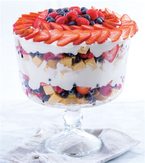 Red White Blue Trifle