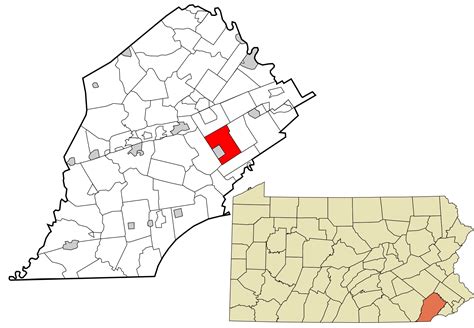 Chester County Pennsylvania Incorporated And Unincorporated Areas West