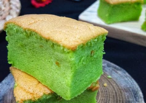 Resep Pandan Ogura Cake Oleh Ummu Alfard Cookpad