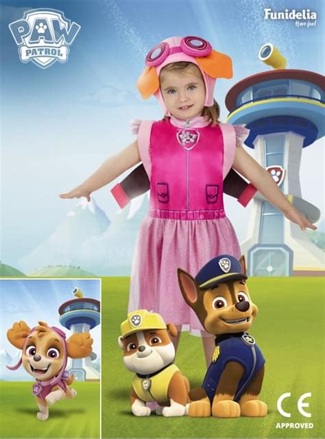 Skye Paw Patrol Kostüm Für Mädchen 24h Versand Funidelia