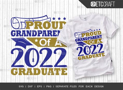 Proud Grandparent Of A Graduate Svg Graphic By Pixel Elites