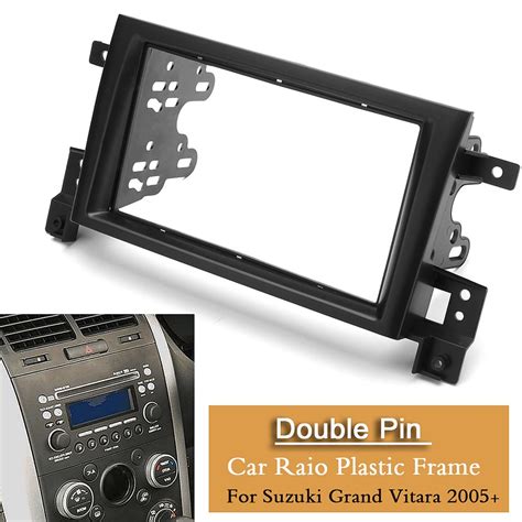 2Din Carro Estéreo Rádio Fáscia Painel Quadro Kit Para Suzuki Grand