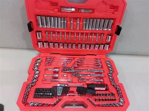 Craftsman 206 Piece Standard Sae And Metric Combination Polished