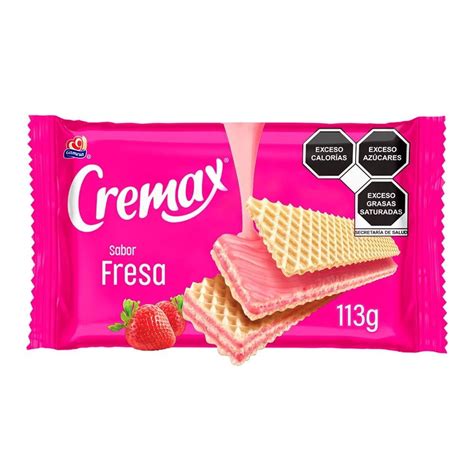 Galletas Gamesa Cremax Wafer Fresa G Walmart