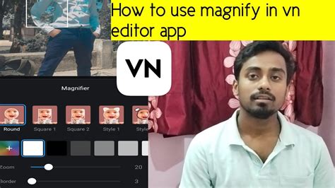 How To Make A Magnify Effect With Vn Video Editor App Magnify Effect