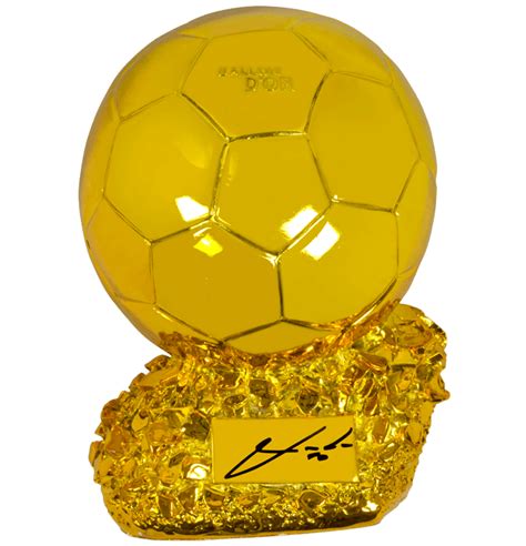 Luka Modric Signed Ballon d'Or Trophy - Beckett COA - MVPs - Authentic ...