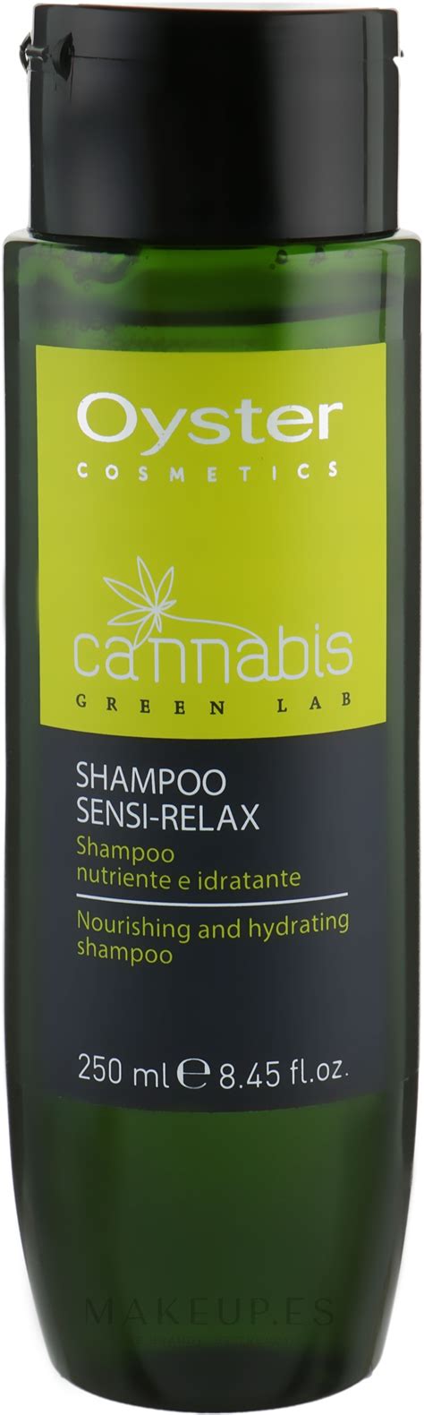 Oyster Cosmetics Cannabis Green Lab Shampoo Sensi Relax Champú con