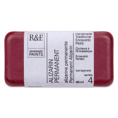 R F Encaustic Paint Block Alizarin Permanent 40 Ml Block Michaels