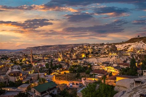 Premium Photo | Sunset over goreme