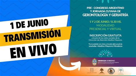 Pre Congreso Argentino y Jornada Cuyana de Geriatría y Gerontología 1