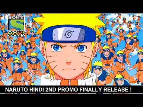 Finally Naruto Hindi Dub Nd Promo Released On Sony Yay Youtube