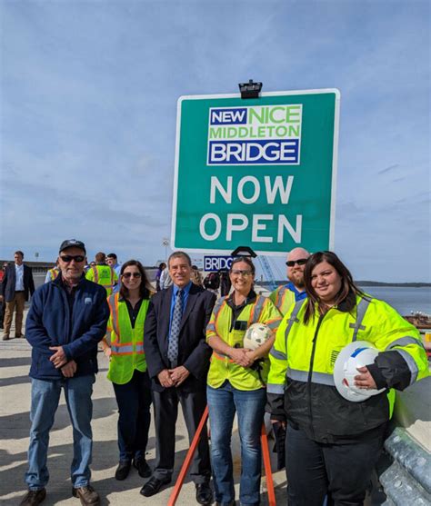 New Nice Middleton Bridge Opens To Relieve Congestion Concerns