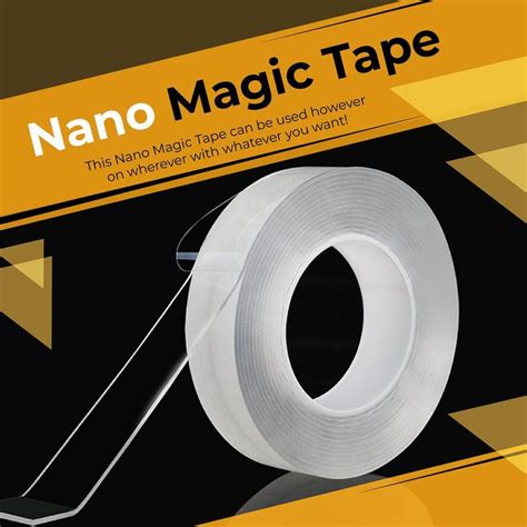 Nano Tape™ - Reusable, Instant, Durable Tape – Bopspot