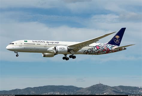 Hz Ar Saudi Arabian Airlines Boeing Dreamliner Photo By Ramon