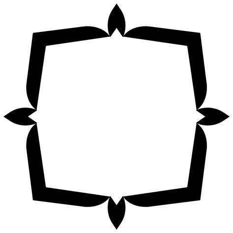 Download Ffff00 Four Way Frame Svg Freepngimg