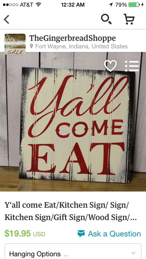 Yall Come Eat Kitchen Signs Eat Kitchen Sign Kitchen Design Decor