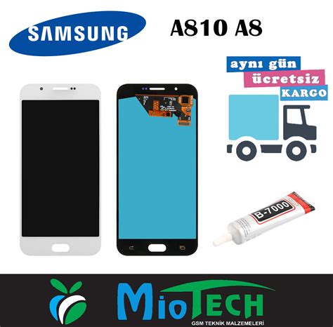 SAMSUNG GALAXY A810 A8 2016 LCD EKRAN DOKUNMATİK ORJİNAL YAPIŞTIRICI