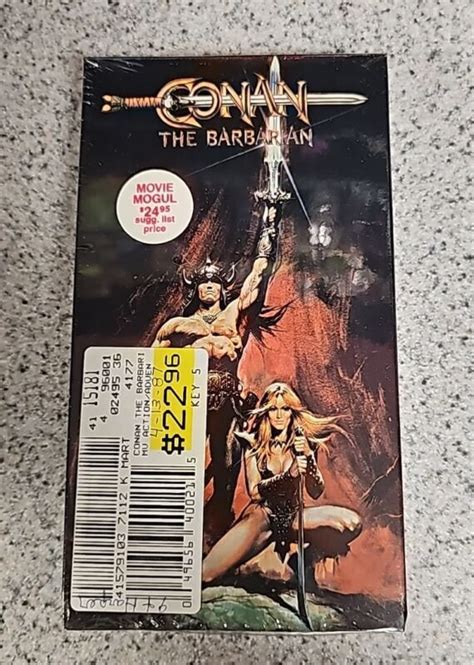 I Want My Vhs On Twitter Conan The Barbarian Vhs Sealed W Watermarks