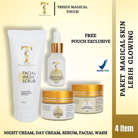 Jual TMT Skincare GLOWING PEMUTIH WAJAH 5 LEBIH CEPAT PAKET MAGICAL