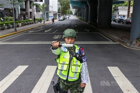 萬安演習北部登場 街道人車淨空、長興淨水場戰災搶救演練【圖輯】 政治 中央社 Cna