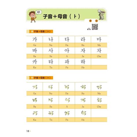 我的第一本韓語40音習字帖【qr碼行動學習版】：專為初學者設計！各種字母完整組合搭配的全方位練習附mp3 文鶴網路書店