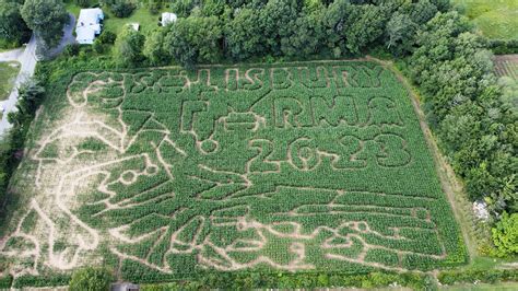 Giant Corn Maze Salisbury Farm Things To Do In Rhode Island Ri Events
