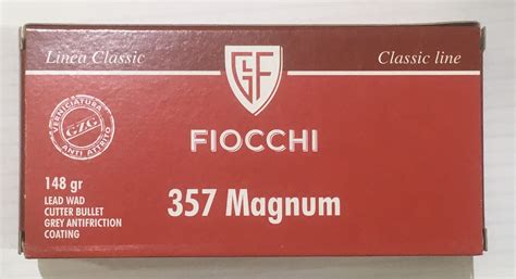 FIOCCHI ITALIA WC Calibro 357 Magnum Armeria Palmetto