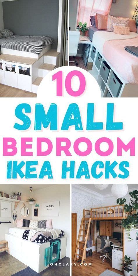 Ikea Bed Hacks For Small Rooms Create More Storage Space In