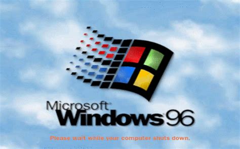 Windows 96 Codename Nashville Shutdown Screen By Malekmasoud On Deviantart