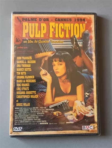 Dvd Pulp Fiction John Travolta Uma Thurman Quentin Tarantino