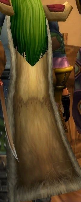 Yeti Fur Cloak Item World Of Warcraft