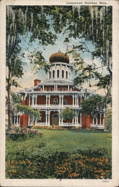 Longwood Mansion Natchez, MS Postcard