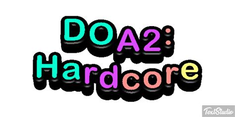 Doa Hardcore Videogame Animated Logo Designs