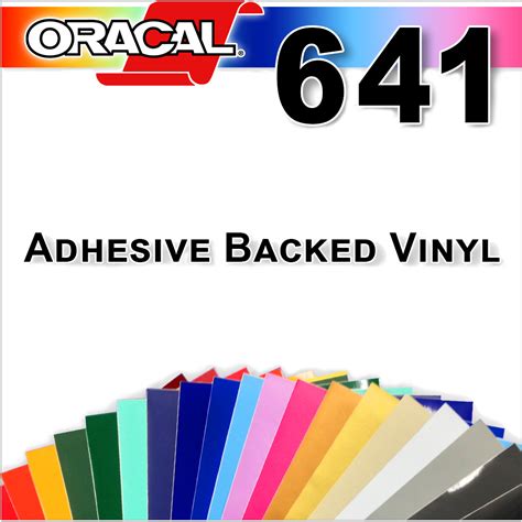 Oracal colour PVC foil 641 series – Skilteplader.dk