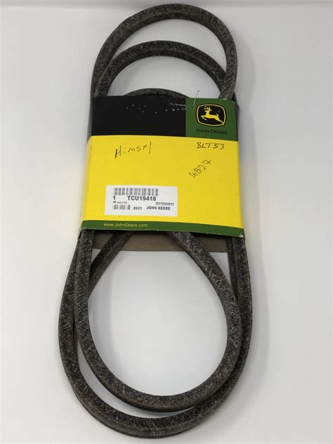 John Deere V Belt Tcu Green Farm Parts